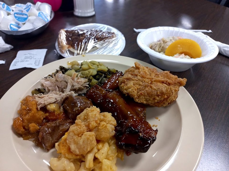 Sunday Buffet with Pecan Pie