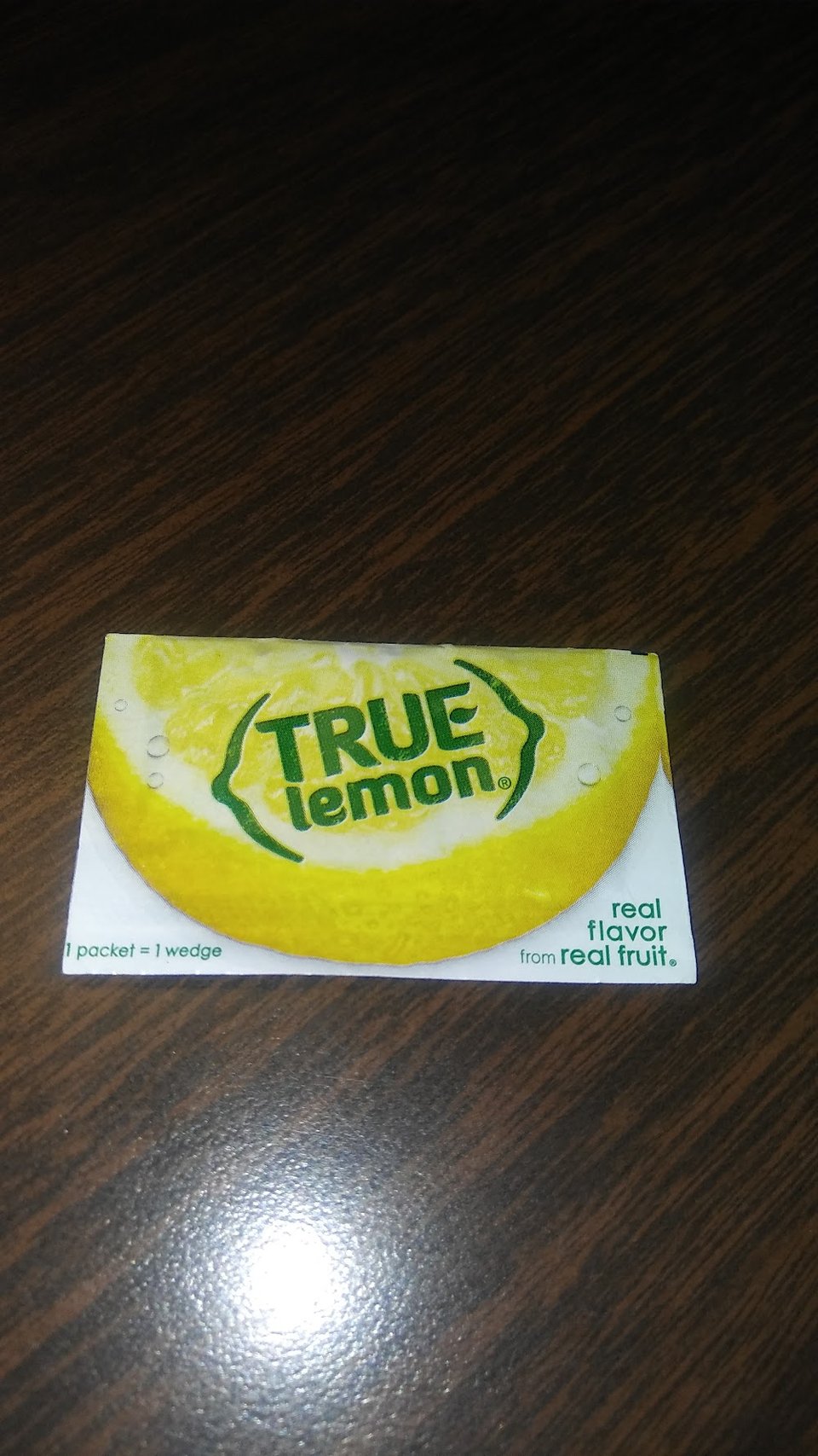 True Lemon Flavor Packet